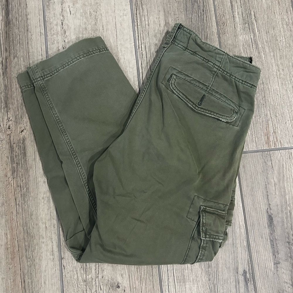 Abercrombie & Fitch Olive Cargo Pants